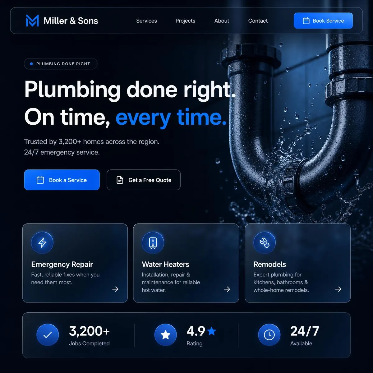 Modern AscendantWeb redesign